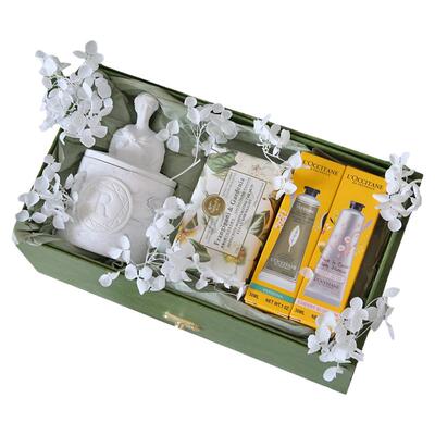 欧舒丹香薰蜡烛礼盒轻奢生日套装