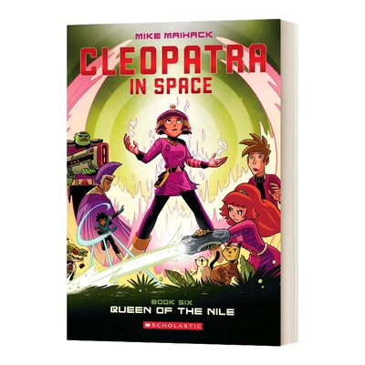 英文原版 Cleopatra in Space6 Queen of the Nile 克利奥帕特拉在太空6 尼罗河女王 英文版 进口英语原版书籍儿童图书