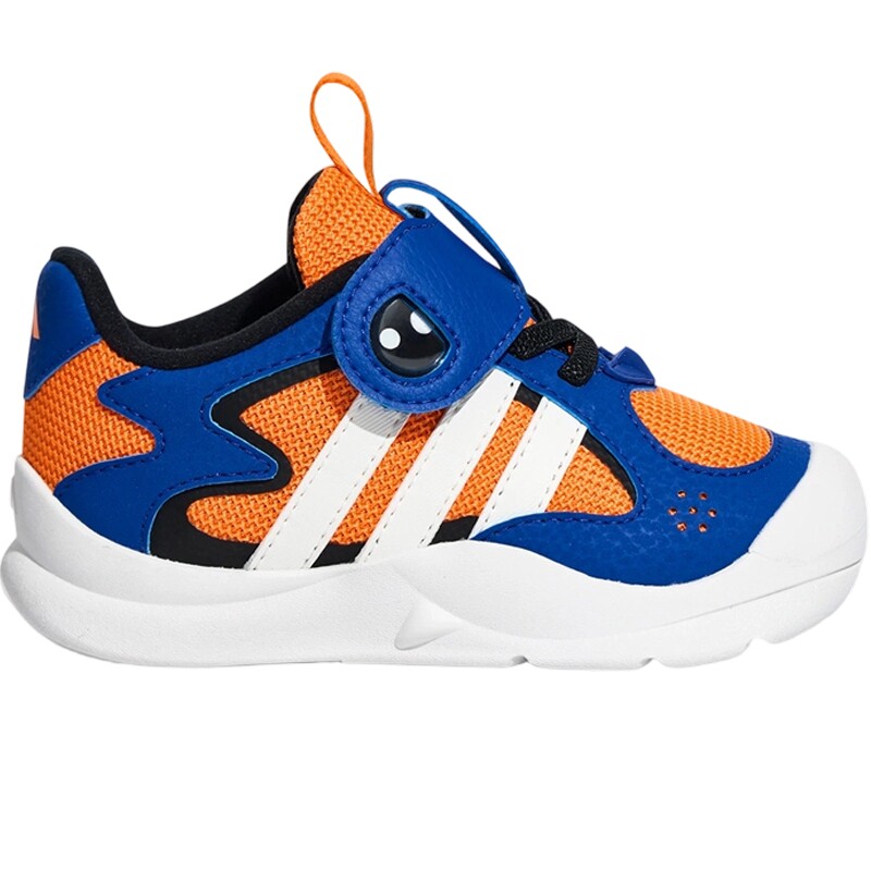 adidas阿迪达斯婴童「抱抱鲨」魔术贴运动学步鞋KH6641