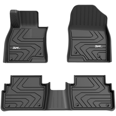 3W全TPE马自达专用脚垫防水