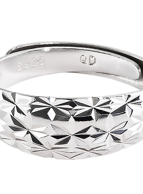 满天星戒指如意925纯银女送长辈