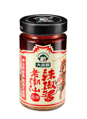 大舌猴瓶装正宗潮汕蒜蓉辣椒酱
