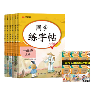 汉知简看拼音写生字词语一二三四五六年级上册下册语文人教版拼音拼读阅读理解专项训练题同步练字帖小学生专用字帖练习册每日一练
