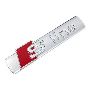 原厂原装奥迪Sline侧标A4LA3A5A6LQ5Q7运动车标叶子板标改装装饰