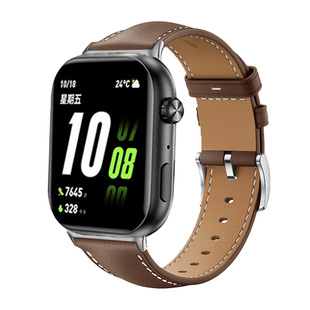 适用于荣耀亲选智能手表2i表带真皮质腕带Honor荣耀亲选Rossini 2i表带高级感腕带替换带商务柔软透气配件