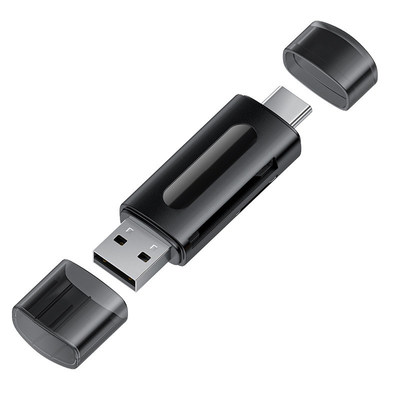 读卡器usb3.0高速多功能多合一sd内存卡tf转换器typec电脑插卡u盘otg车载通用适用于ccd相机手机读取接口便携