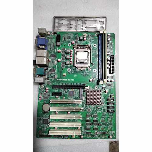 询价NLH61 REV:1.0  双网口工控主板带CPU，带挡板