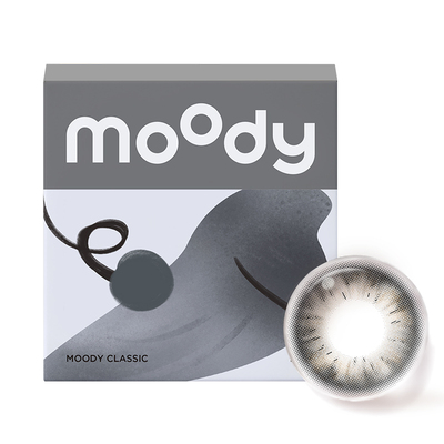 [清仓]moody美瞳日抛高光多彩随心搭自然舒适彩色隐形眼镜10片装