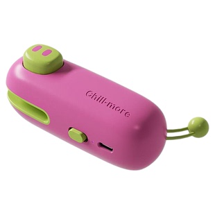 多巴胺撞色卡通封口机家用小型零食塑封机式热密封夹食品保鲜封口