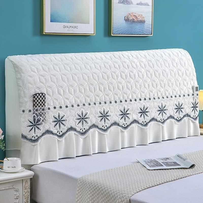 床头罩套四季通用可拆洗全包夹棉床头防灰罩皮木床头套2023新款