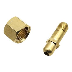 氧气乙炔丙烷进气螺杆大螺帽氮气氩气氢气二氧化碳减压器气瓶接头