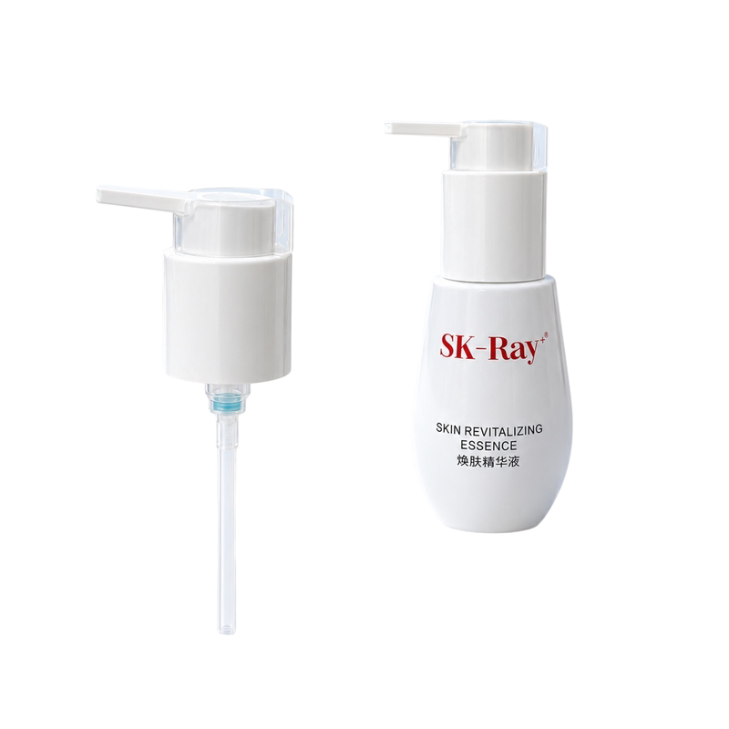适用于skray焕肤精华露泵头小灯泡泵头精华50ml真空按压泵头喷头