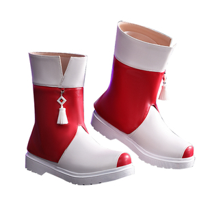 三分妄想VSINGER乐正绫cos鞋V3公式服cosplay道具鞋子无定金发卡