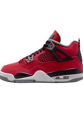 NIKE耐克大童夏AIR JORDAN 4 RETRO BG运动训练篮球鞋FQ8213-600