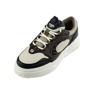 FENDI芬迪男士经典Force休闲系带低帮运动鞋男2026年新品捡漏