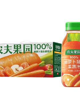 农夫山泉农夫果园胡萝卜汁营养