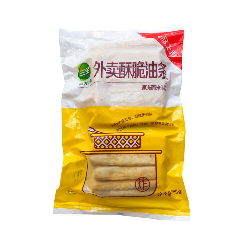 三全半成品商用冷冻油炸小油条