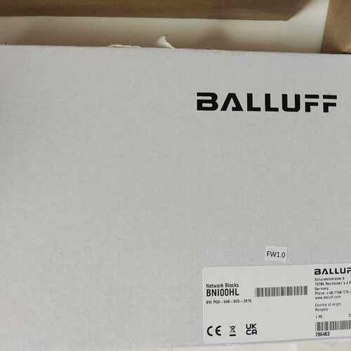 【请询价】全新，未拆封 巴鲁夫 BALLUFF 分布式IO模块 BNI