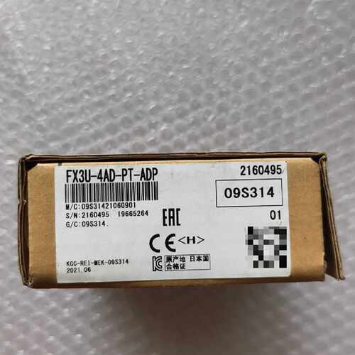 配件三菱FX3U-4AD-PT-ADP模块，实物拍摄，工程剩余，议价
