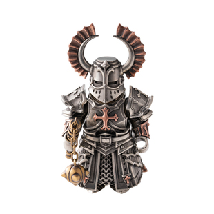 琢匠十字军摆件国风铜手把件大玩家金属人仔手办文创磁吸桌面装饰