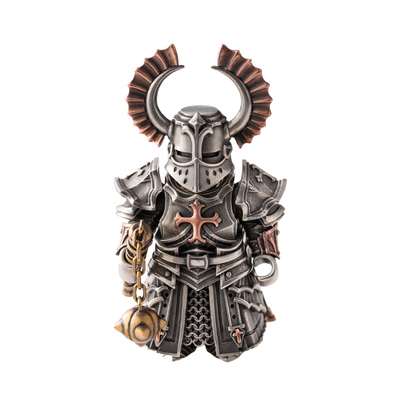 琢匠十字军摆件国风铜手把件大玩家金属人仔手办文创磁吸桌面装饰