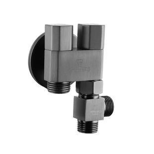 潜水艇一进三出角阀四通分水阀阳台洗衣机四出接头厨房龙头分水器