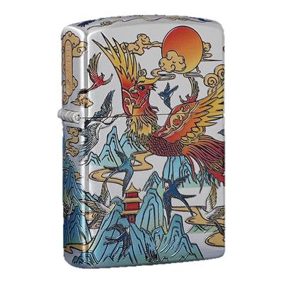 ZORRO佐罗百鸟朝凤煤油打火机