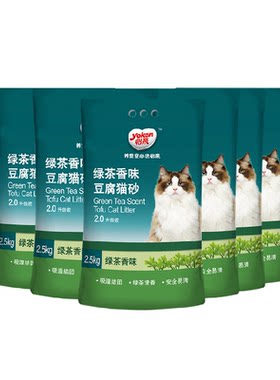 怡亲三重除尘猫砂2.5kg*6包