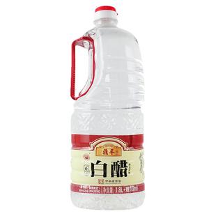 整箱 鼎丰5度白醋1.8L加量100ml*6桶装凉拌炒菜餐饮食用调味料