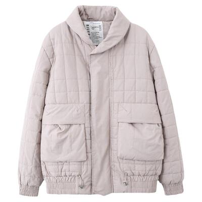 流石男装时尚宽松休闲棉衣潮牌男