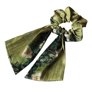 川野文艺风发圈大肠圈高级感头圈发绳2025新款扎头绳女丸子头发饰