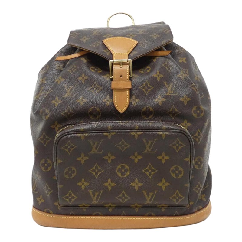 中古LV路易威登老花双肩包