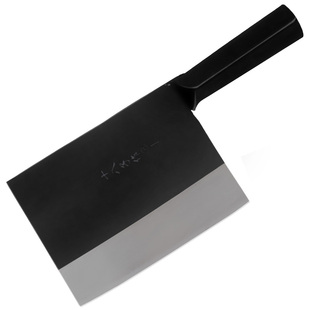 十八子作菜刀杀鱼专用刀剁鱼刀锻打碳素钢斩鱼刀档口开鱼刀宰鱼刀