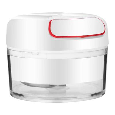 利瓷pp+不锈钢迷你手动捣蒜器