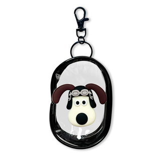 可爱米奇透明数据线收纳包数码充电器理线保护可视多用整理便携包