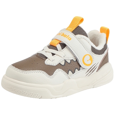 迷你巴拉巴拉儿童鞋男女童宝宝鞋子冬季加绒保暖儿童休闲运动鞋