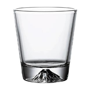 竹木本记玻璃杯酒杯水杯个性威士忌酒杯礼品杯酒具冰山杯子
