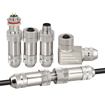 M12以太网接头profinet航空防水