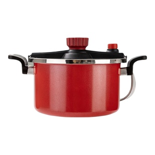 velosan温仑山6L大容量多功能微压汤锅家用燃气电磁炉通用