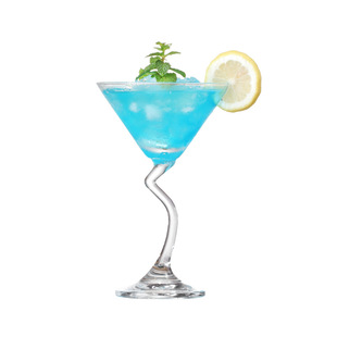 创意玻璃鸡尾酒杯酒吧调酒杯子组合套装网红马天尼杯香槟杯高脚杯