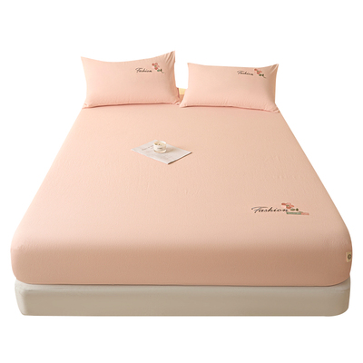 超柔云麻床笠3秒铺床+抗菌防螨