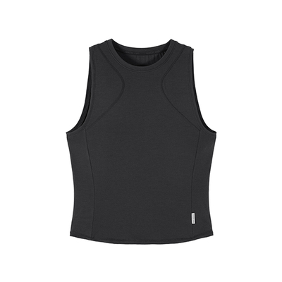 INNERLAND羊毛修身无袖运动背心