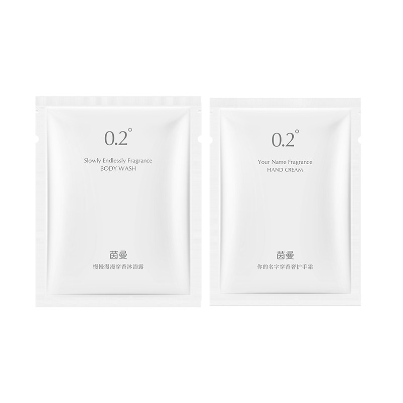 茵曼香氛旅游体验装护手霜5g+沐浴露8g保湿补水防干裂不油腻便携