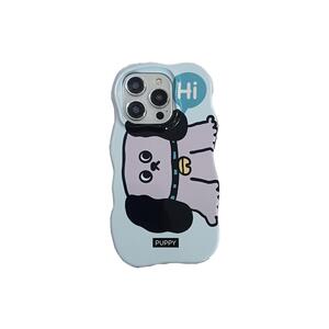 可爱卡通动物适用苹果14手机壳创意iPhone15ProMax新款13pro防摔15pro硅胶11女款12简约情侣小众全包保护套