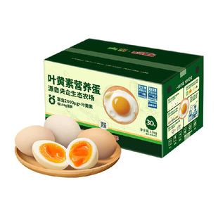 【臻选】蛋益满满可生食叶黄素鸡蛋50g*30枚 无抗无沙门氏菌鲜蛋
