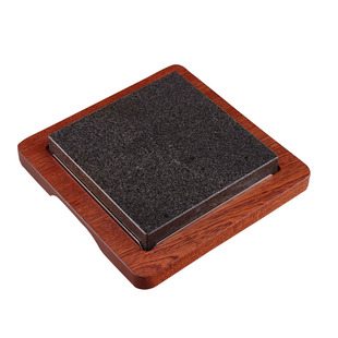 火山石板烧石烤盘烤箱石板岩石牛排热石烧花岗岩石餐厅烤肉石板盘