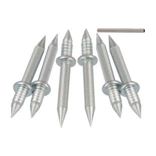 双向踢脚线钉子无痕钉羊角钉实木木工单头双头无头钉反扣两头尖钉