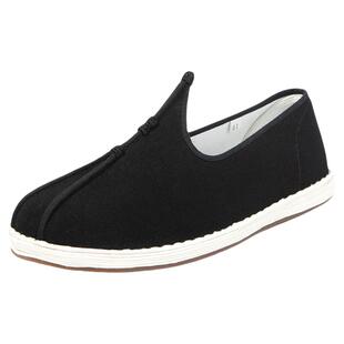 老美华鹰咀鞋老北京布鞋男款休闲鞋千层底春季中国布鞋传统鞋