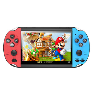 4.3寸掌上游戏机掌机街机大屏双人对战fc复古怀旧款gba摇杆可下载俄罗斯方块机老式小型便携式单机充电游戏机