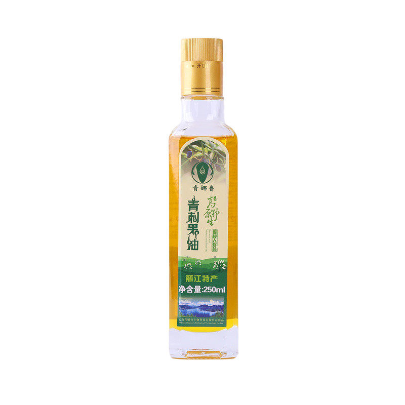 青娜鲁纯青刺果油250ml泸沽湖野生坚果食用油身体按摩适用青娜油